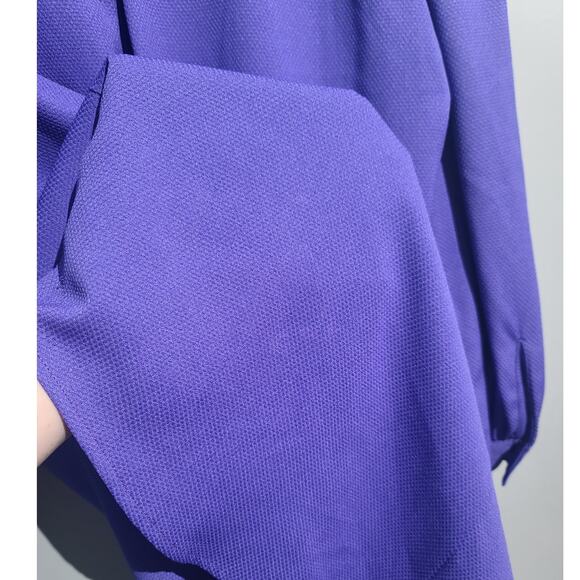 Toccin Long Sleeve Shift Dress in Violet NWT - Picture 6 of 7